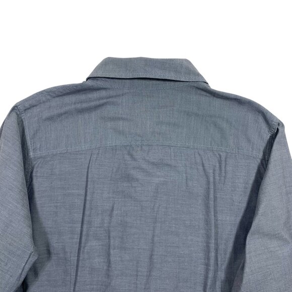 Tommy Hilfiger women's long-sleeve grey  button-down shirt size xl - Picture 11 of 16